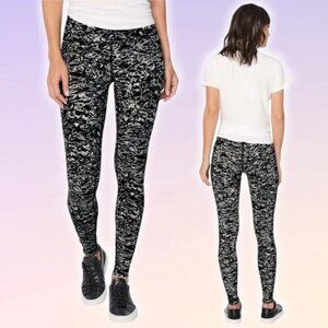 LULULEMON Wunder Under Hi-Rise Tight 28" Sz 4 Liquid Platinum Alpine White Multi